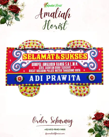 Papan Bunga Ucapan Selamat Keputran